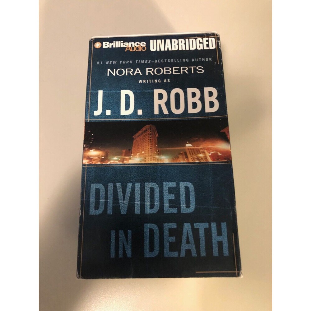 Divided In Death Nora Roberts Writing As J.D. Robb Audio Book‎ 8 Cassettes